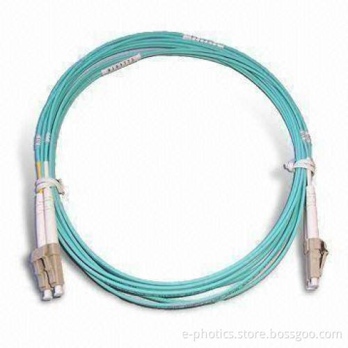 Duplex Fiber-optic Patch Cords with 0.9, 2.0/3.0mm Cable Diameter and ≥60dB High Return Loss